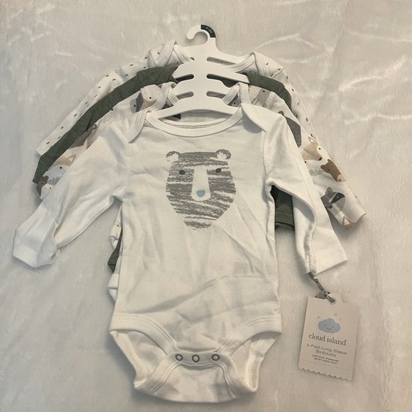 Cat & Jack Other - 💚Brand New Cat & Jack Long-Sleeve Bodysuits 0-3M